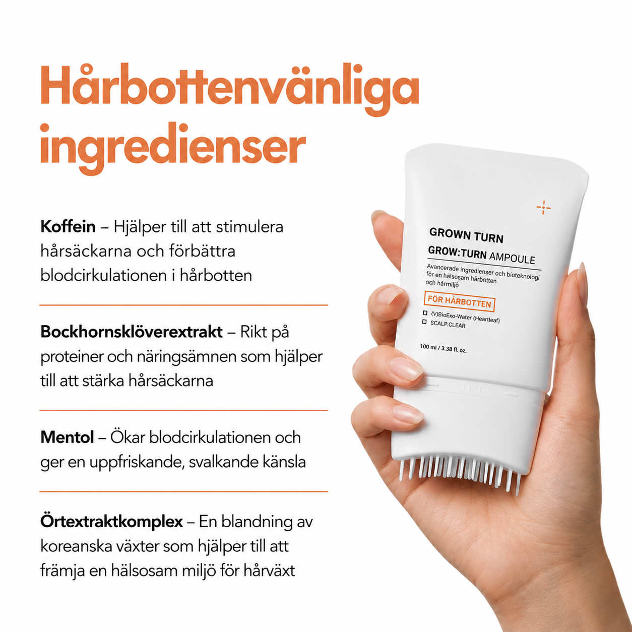 Korea #1 Hårväxt serum