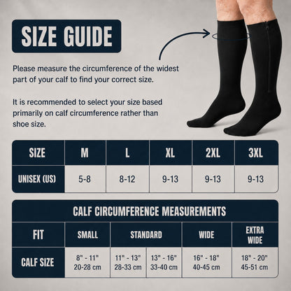 ZIPPRA COMPRESSION SOCKS
