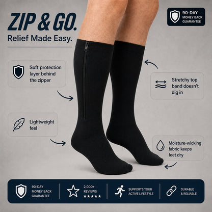 ZIPPRA COMPRESSION SOCKS